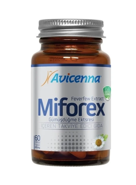 Avicenna Miforex (Экстракт пиретрума девичьего), 60 капсул