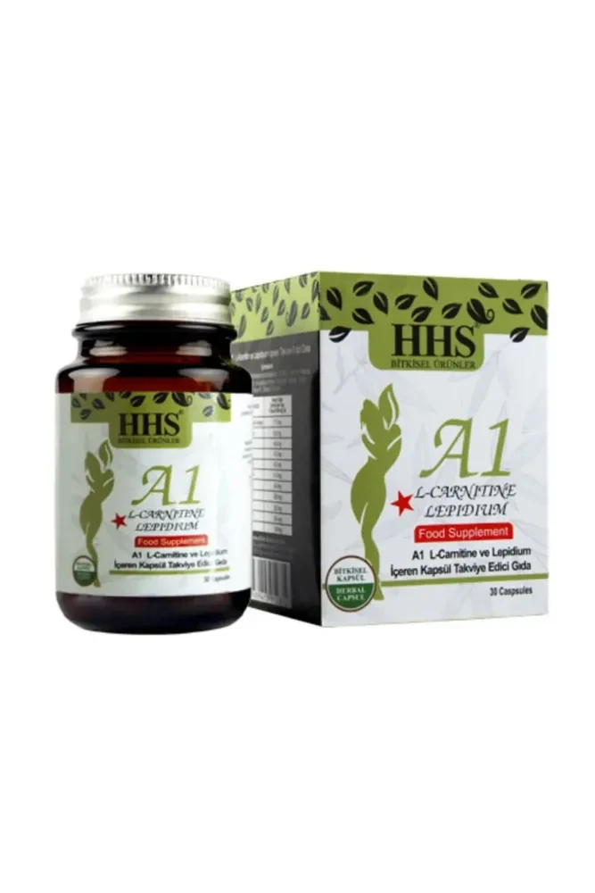 HHS A1 L-Carnitine Lepidium Качественный рацион и пищевая добавка 30 капсул
