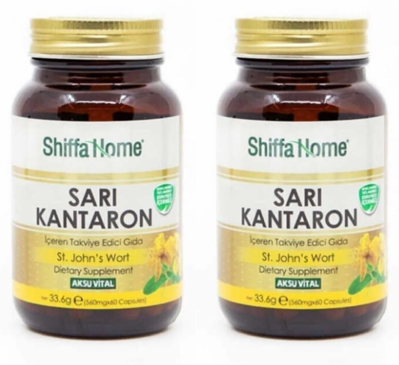 ShiffaHome Sarı Kantaron (St. John’s Wort) 60 Capsules