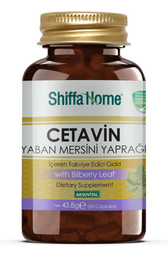 Shiffa Home Cetavin Bilberry Leaf 60 capsules