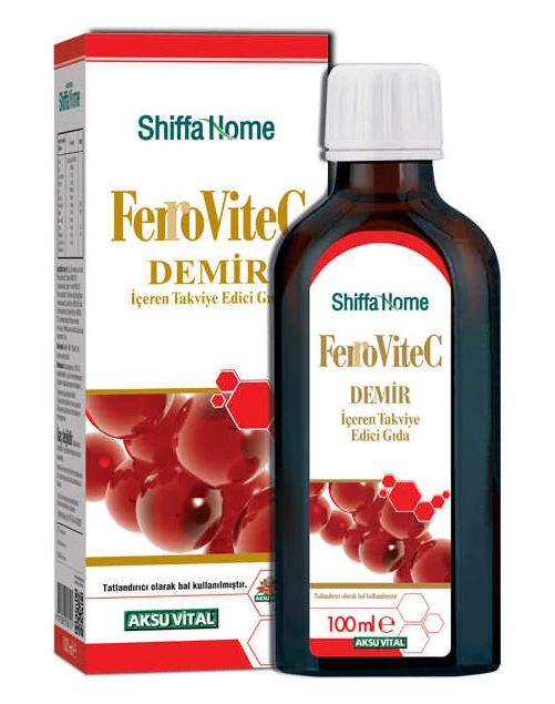 Shiffa Home FerroVite C Iron Syrup 100 ml