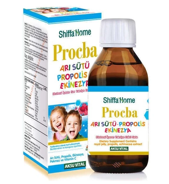 ShiffaHome Procba Arı Sütü + Propolis + Ekinezya Syrup