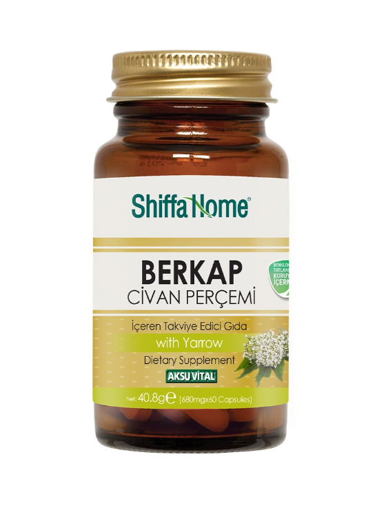 Shiffa Home Berkap Civan Perçemi (Тысячелистник) — 60 капсул
