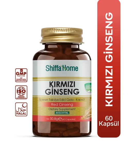 ShiffaHome Red Ginseng 60 Capsules