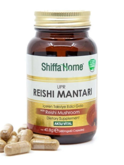 ShiffaHome Reishi Mantarı (Reishi Mushroom Extract) Capsules