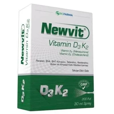 RC FARMA Newvit Витамин D3 K2 Спрей 30 мл