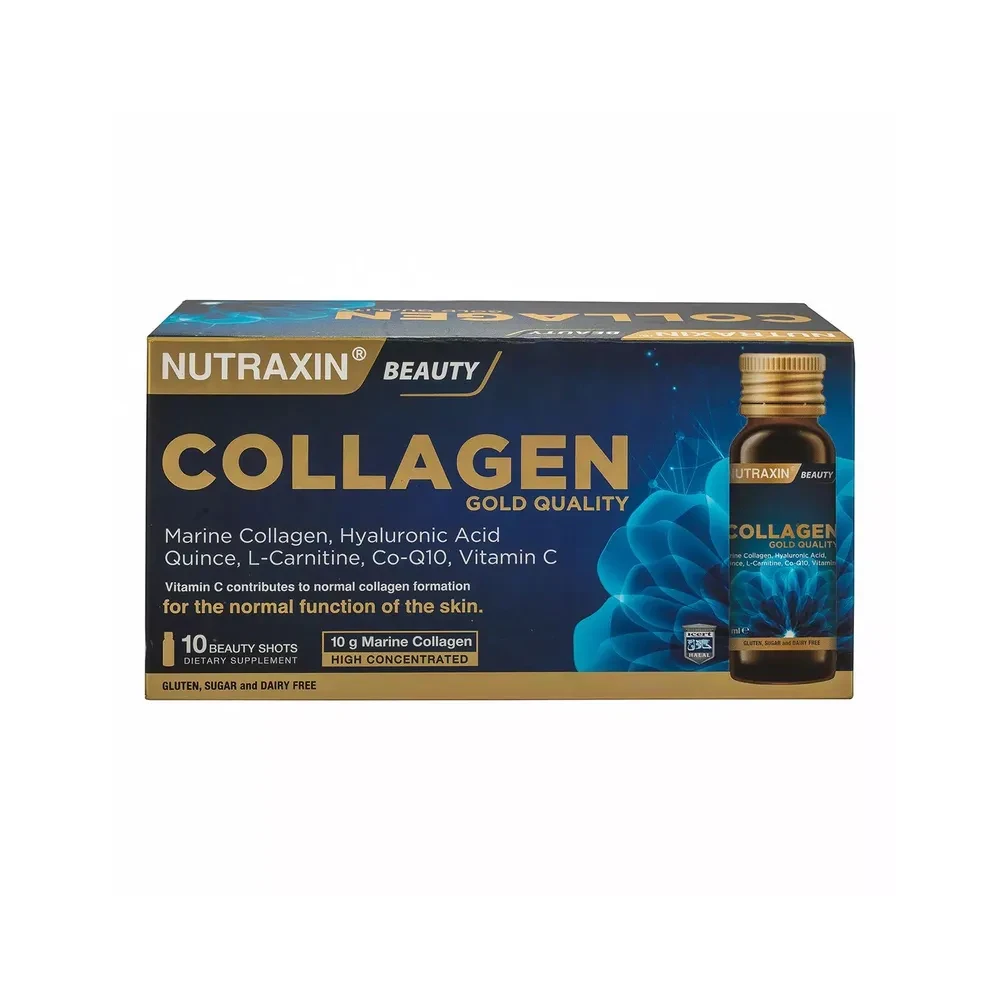 Nutraxin Коллаген с Коэнзимом Q10 и L-Карнитином - 10 Бьюти шотс