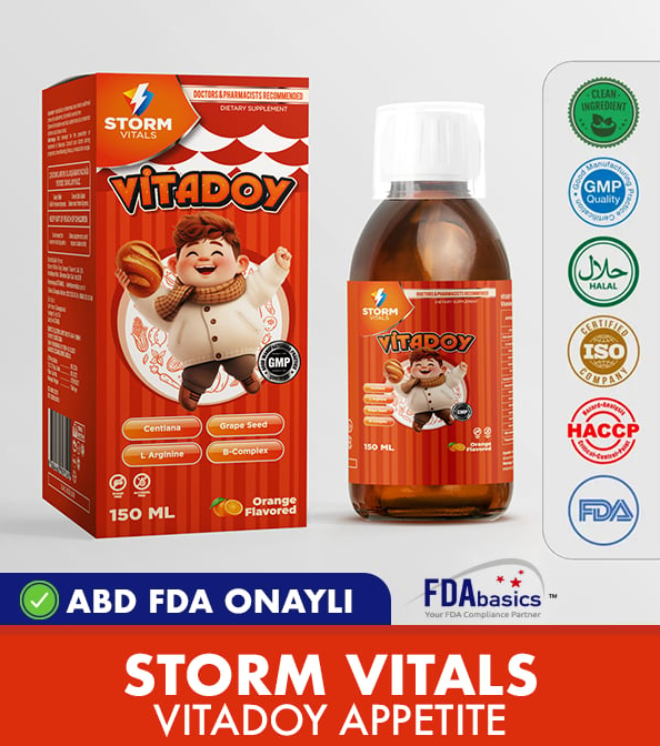 Storm Vitals Vitadoy Appetite сироп для аппетита у детей 150 мл