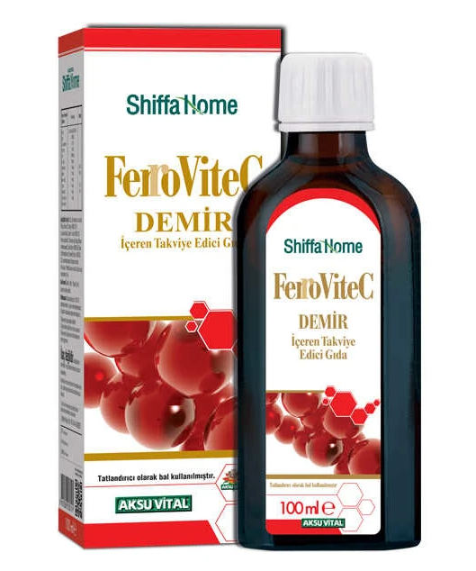 ShiffaHome FerroVite C Iron Syrup 100 ml