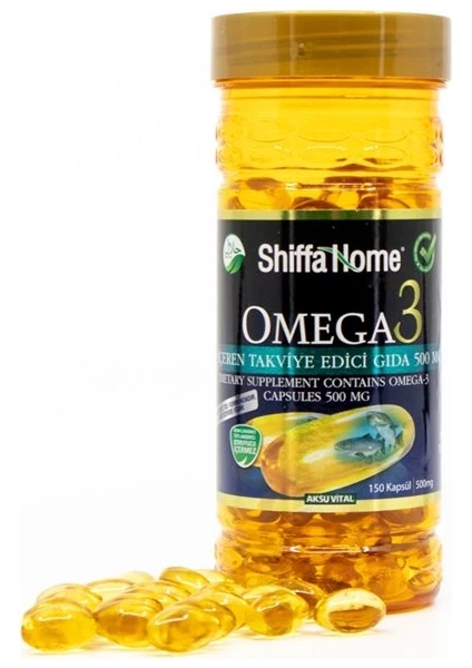 Shiffa Home Omega 3 500 mg 150 Capsule